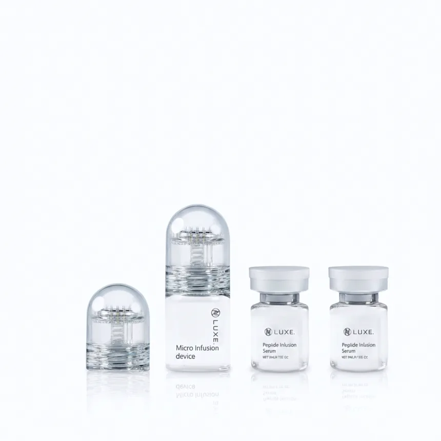 LUXE Micro-Infusion Serum product box
